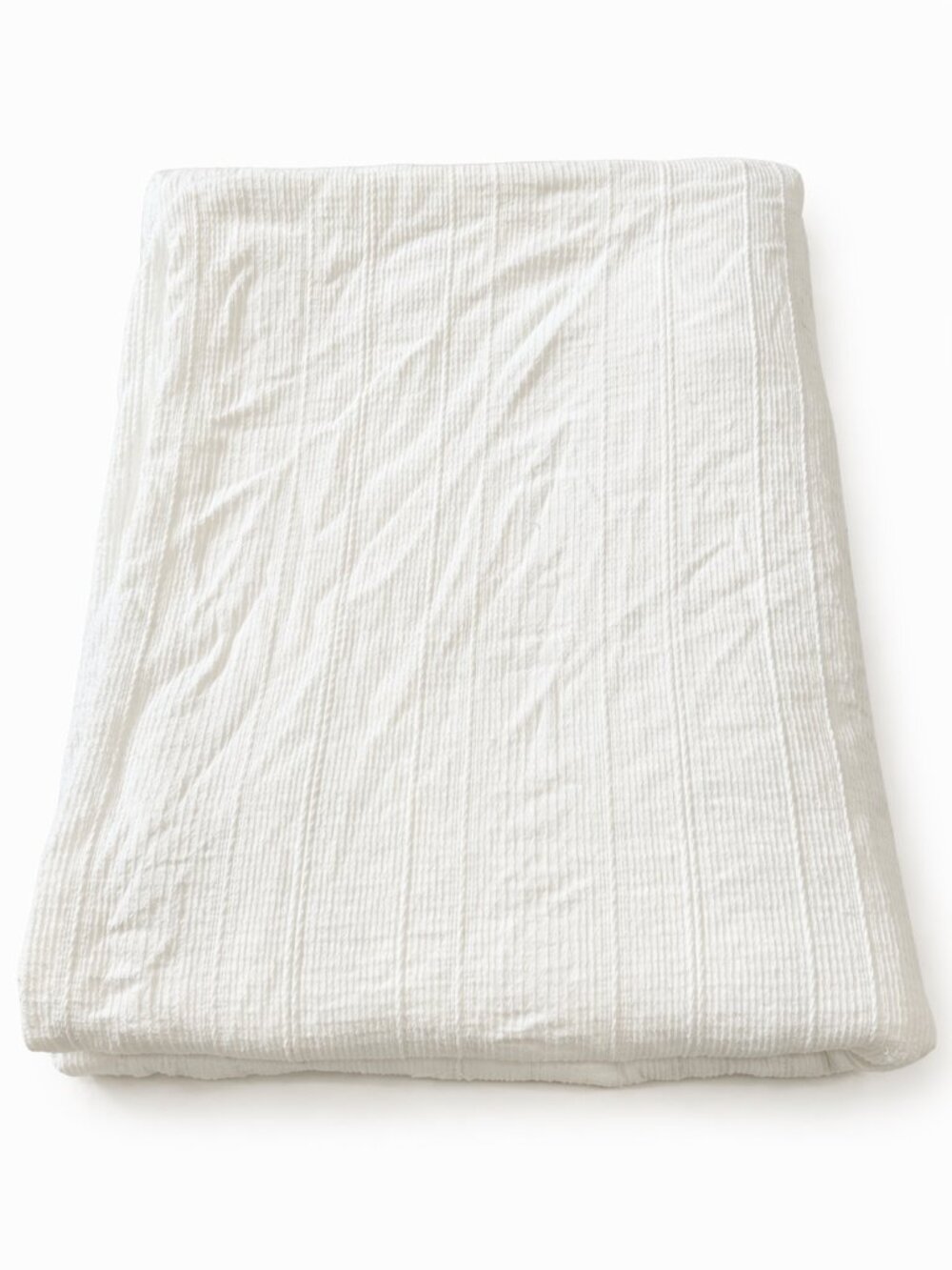 Beddy's Queen Size Duvet Cover Zippered Cotton Bedding With Textured Stripe